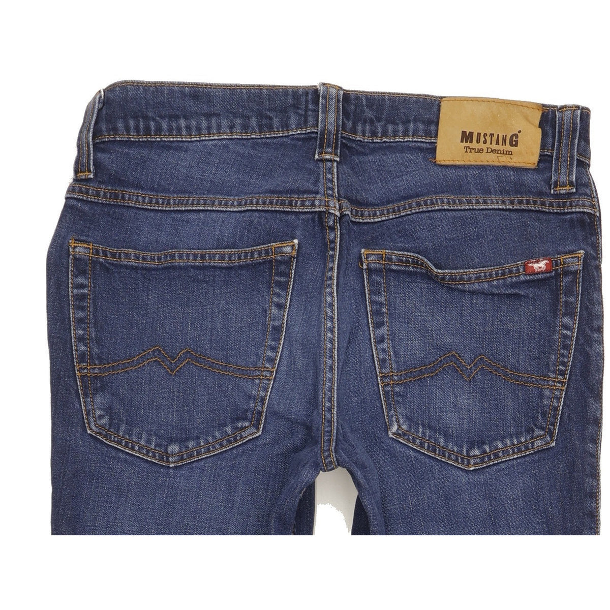 Mustang Tramper Men Blue Straight Regular Stretch Jeans W31 L29