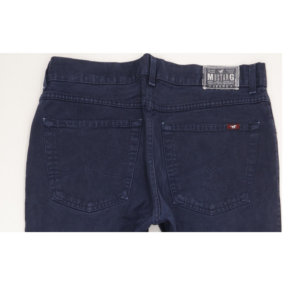 Mustang Men Blue Straight Regular Jeans W36 L30