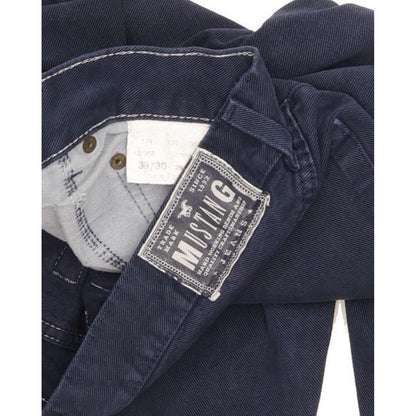 Mustang Men Blue Straight Regular Jeans W36 L30