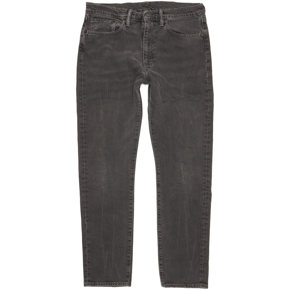 Levi's 522 Men Grey Tapered Slim Stretch Jeans W32 L30