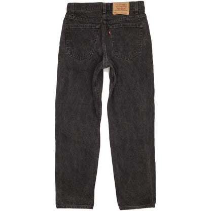 Levi's 550 Made in USA Men Black Straight Relaxed Jeans W31 L30