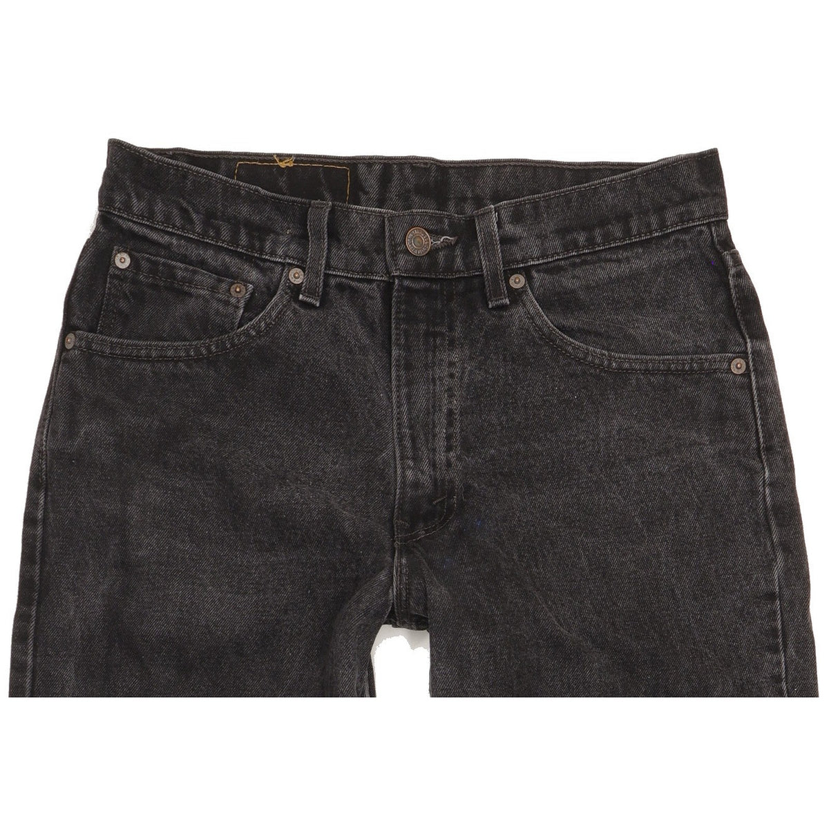 Levi's 550 Made in USA Men Black Straight Relaxed Jeans W31 L30