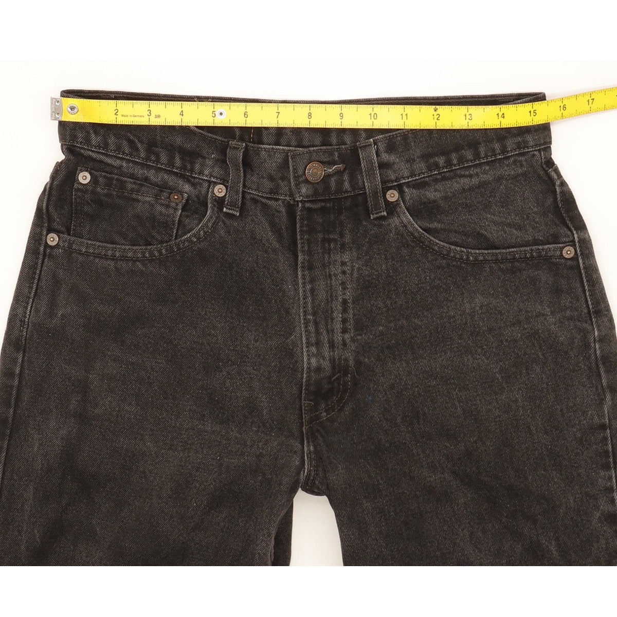 Levi's 550 Made in USA Men Black Straight Relaxed Jeans W31 L30