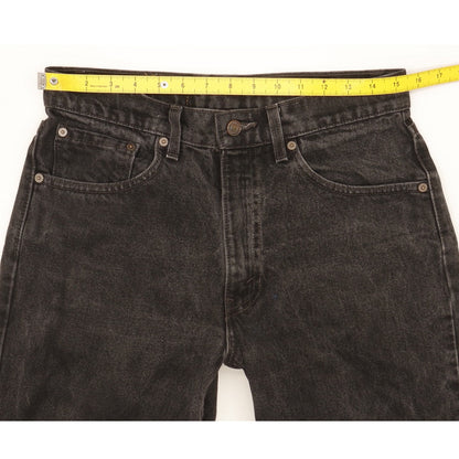 Levi's 550 Made in USA Men Black Straight Relaxed Jeans W31 L30