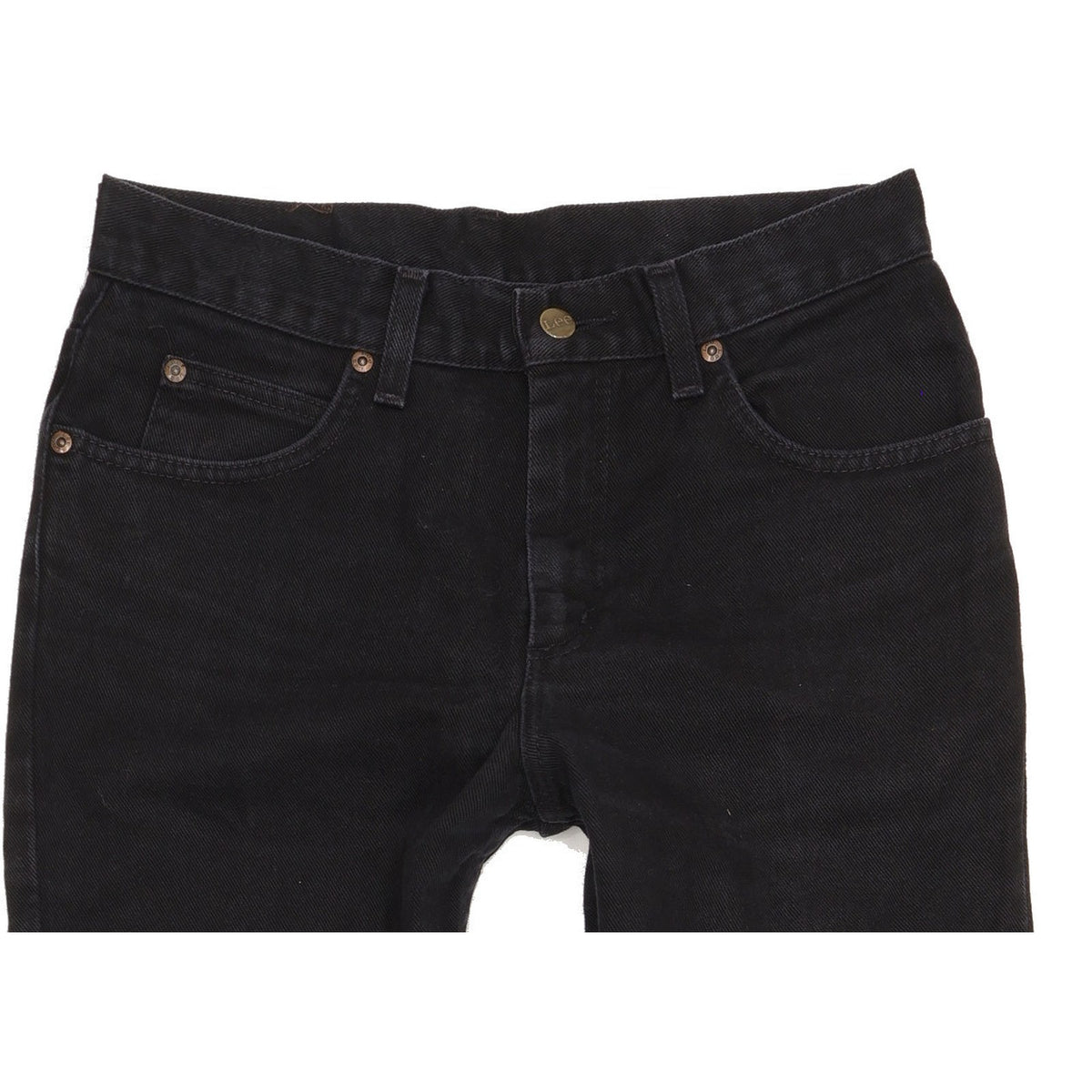 Lee Men Black Straight Regular Jeans W30 L31