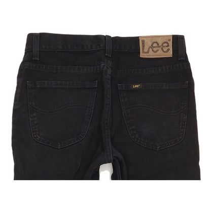 Lee Men Black Straight Regular Jeans W30 L31