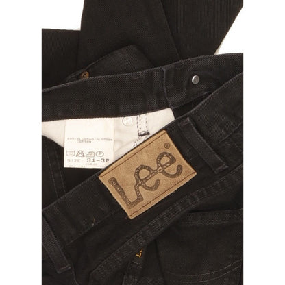 Lee Men Black Straight Regular Jeans W30 L31