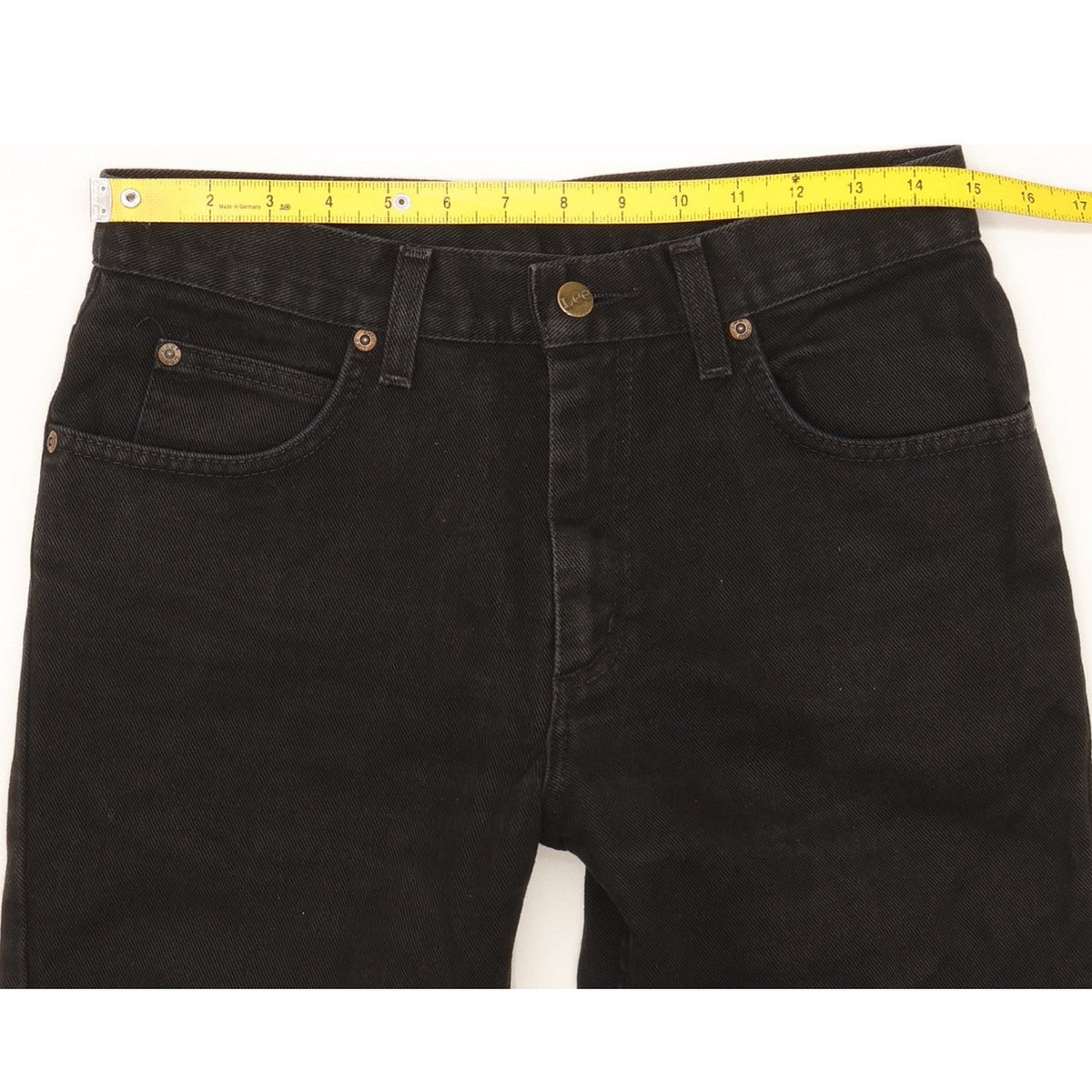 Lee Men Black Straight Regular Jeans W30 L31