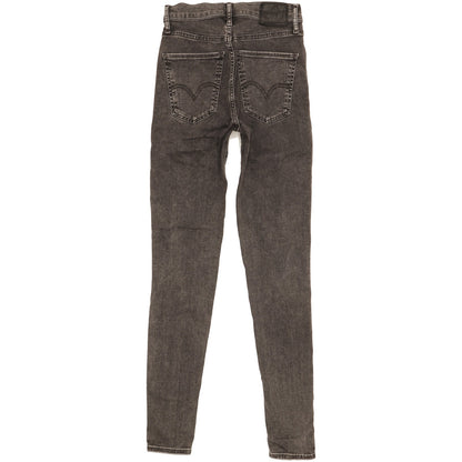 Levi's Mile Women Black Skinny Slim Stretch Jeans W26 L30