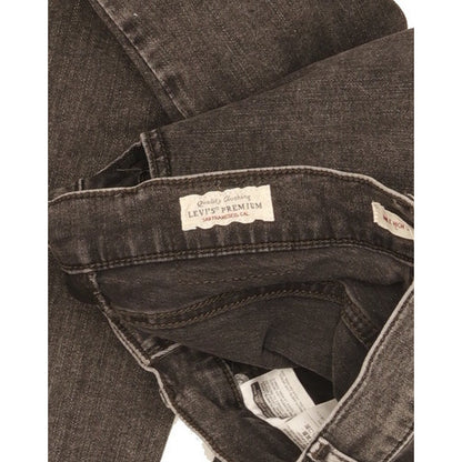 Levi's Mile Women Black Skinny Slim Stretch Jeans W26 L30