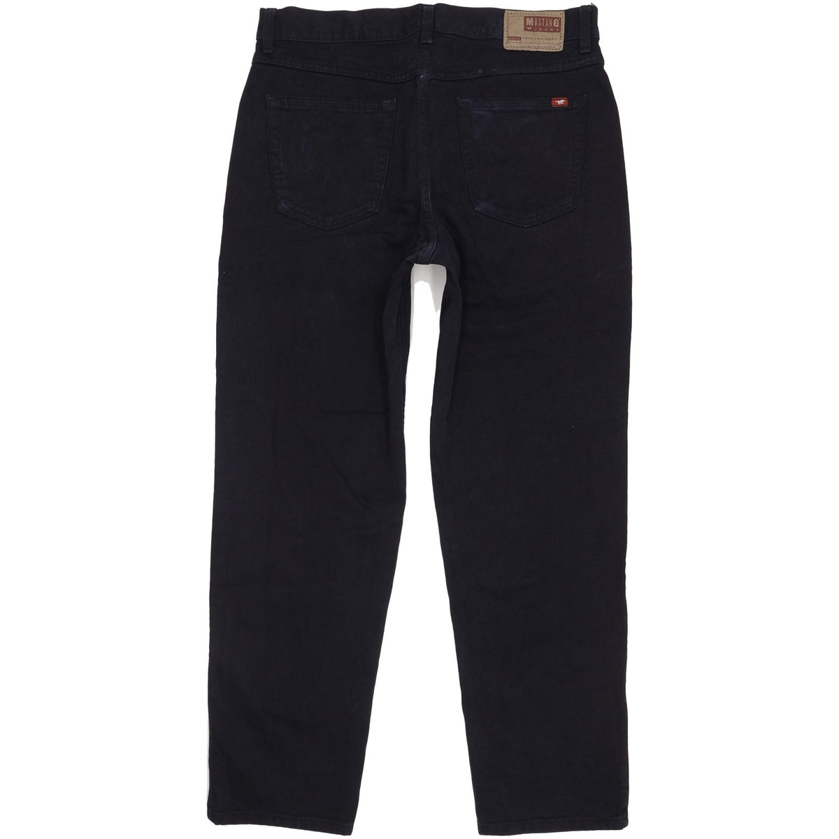 Mustang Michigan Men Black Straight Regular Jeans W34 L30