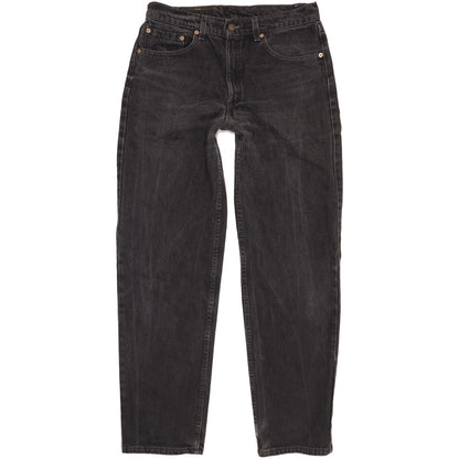 Levi's 550 Made in USA Men Black Straight Relaxed Jeans W33 L32