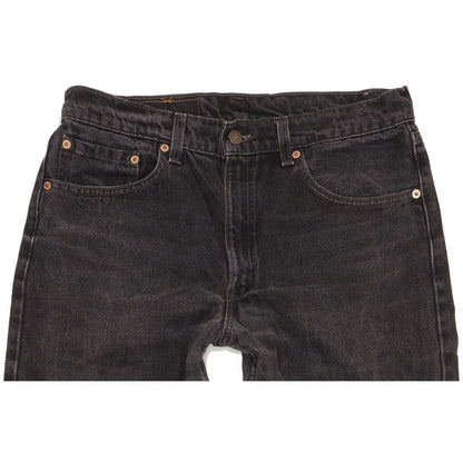 Levi's 550 Made in USA Men Black Straight Relaxed Jeans W33 L32