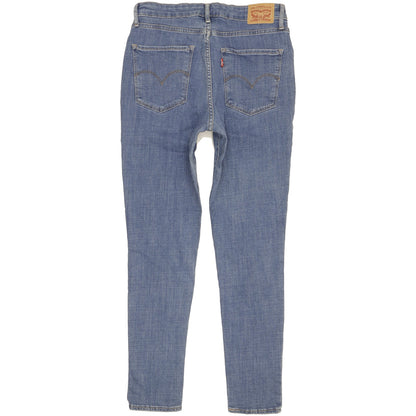 Levi's 721 Blue Skinny Slim Stretch Jeans High Waisted W30 L30
