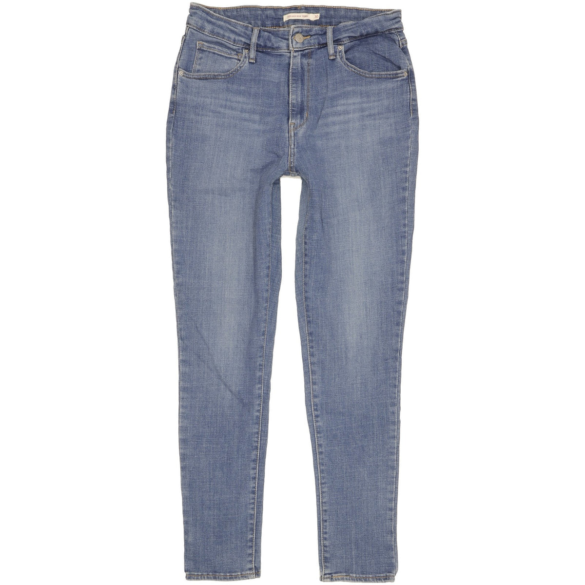 Levi's 721 Blue Skinny Slim Stretch Jeans High Waisted W30 L30