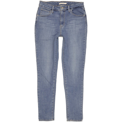 Levi's 721 Blue Skinny Slim Stretch Jeans High Waisted W30 L30
