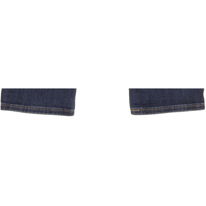 Levi's Women Blue Skinny Slim Cropped Stretch Jeans W28 L30