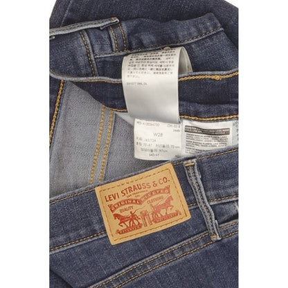 Levi's Women Blue Skinny Slim Cropped Stretch Jeans W28 L30