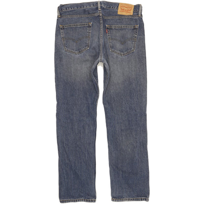 Levi's 504 Men Blue Straight Regular Jeans W34 L31