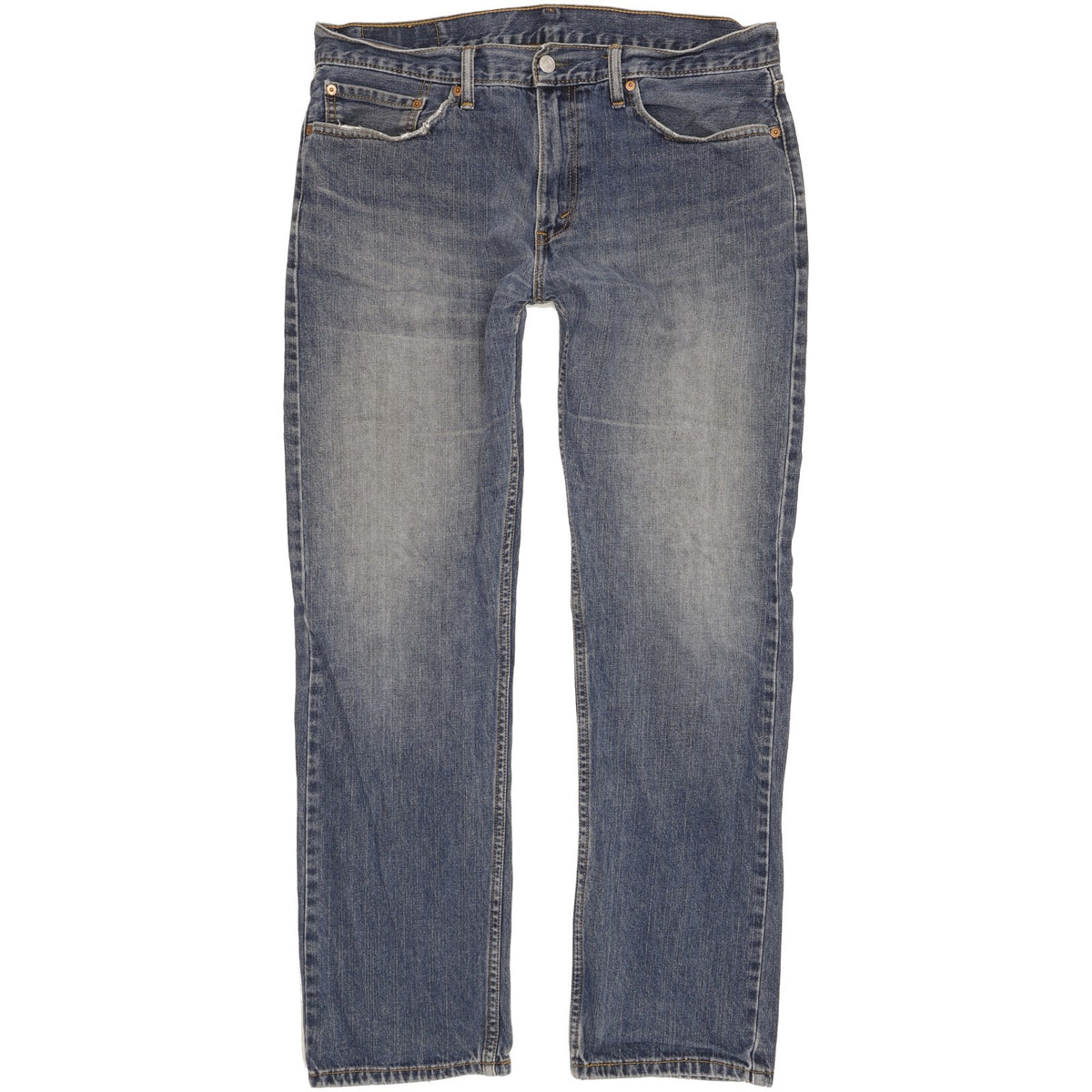 Levi's 504 Men Blue Straight Regular Jeans W34 L31