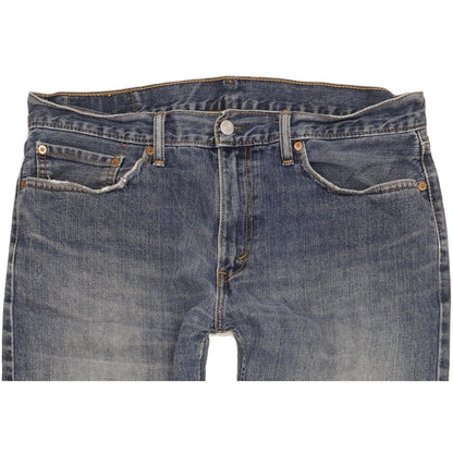 Levi's 504 Men Blue Straight Regular Jeans W34 L31