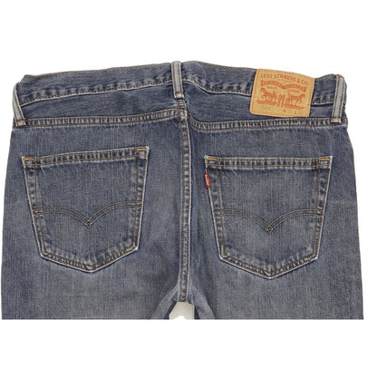 Levi's 504 Men Blue Straight Regular Jeans W34 L31