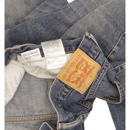 Levi's 504 Men Blue Straight Regular Jeans W34 L31
