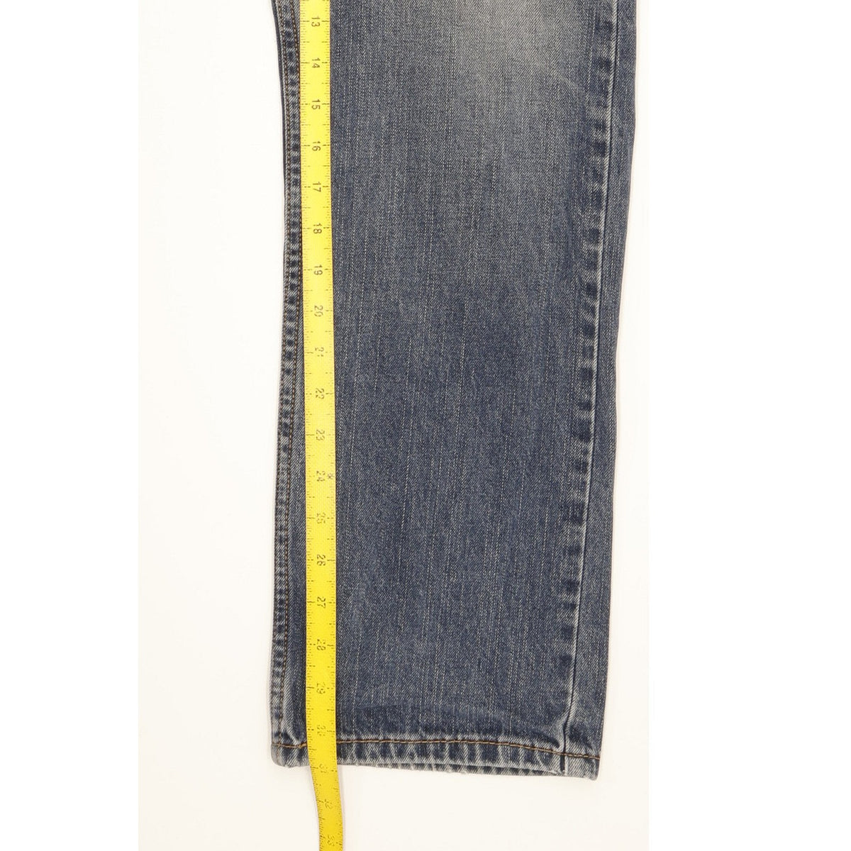 Levi's 504 Men Blue Straight Regular Jeans W34 L31
