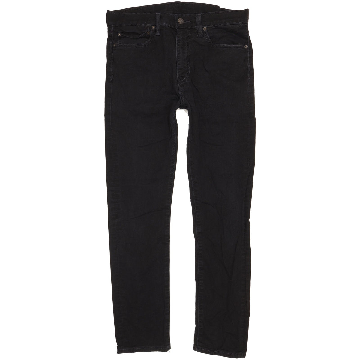 Levi's 510 Men Black Skinny Slim Stretch Jeans W34 L30