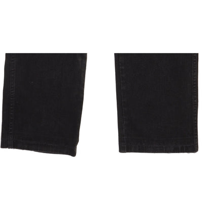 Wrangler Texas Men Black Straight Regular Stretch Jeans W38 L30