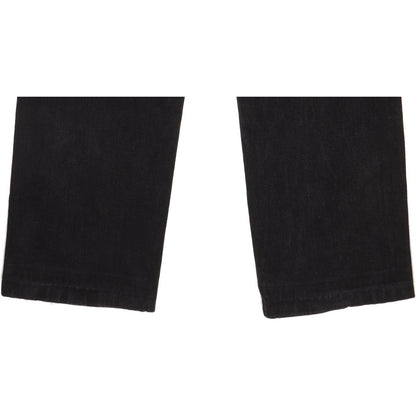 Wrangler Texas Men Black Straight Regular Stretch Jeans W38 L30