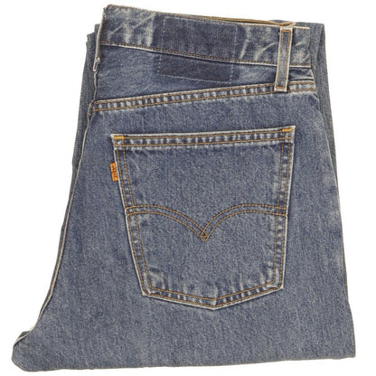 Levi's Men Blue Tapered Relaxed Jeans W32 L28