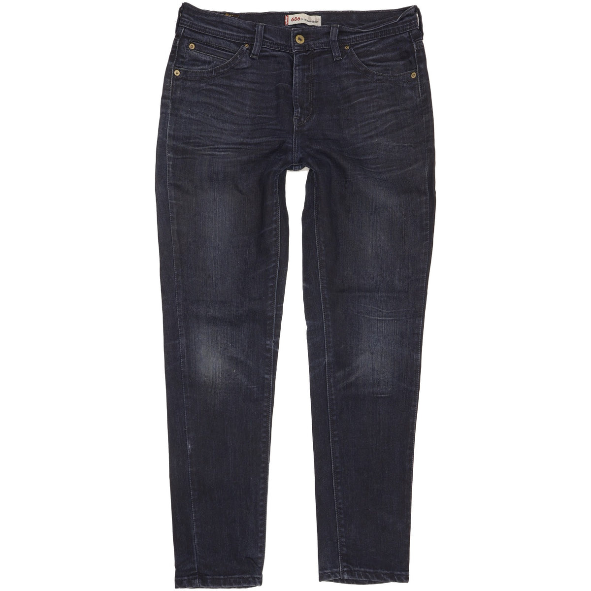 Levi's 686 Women Blue Tapered Slim Jeans W30 L30