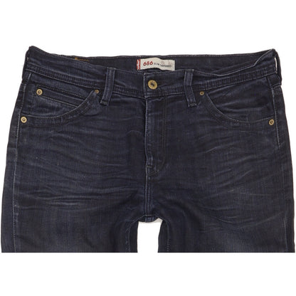 Levi's 686 Women Blue Tapered Slim Jeans W30 L30