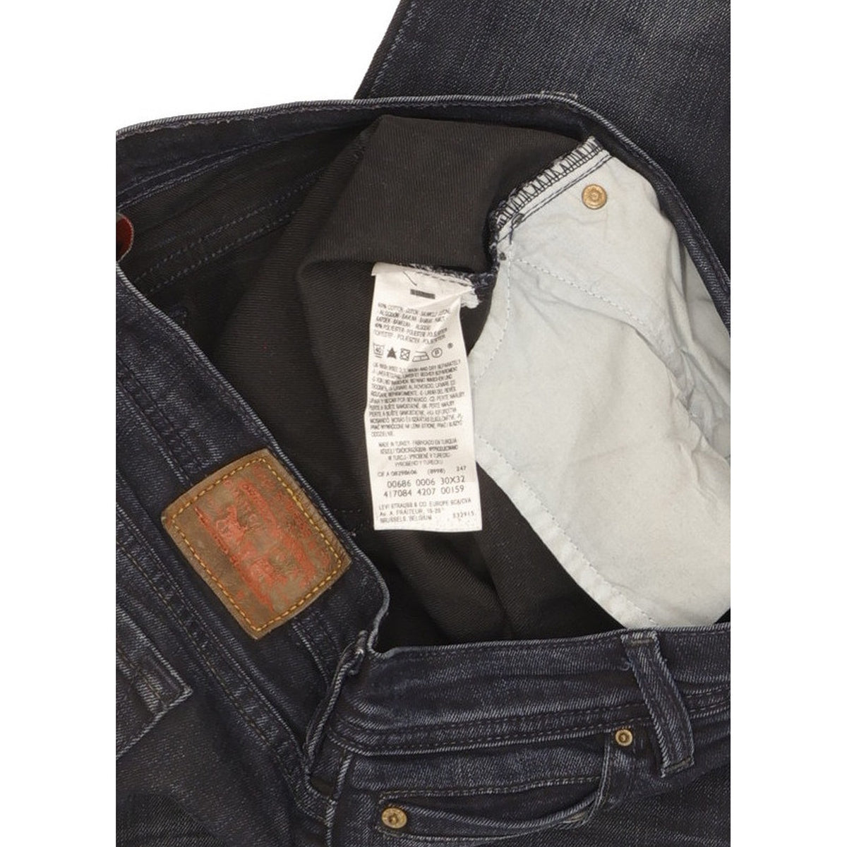 Levi's 686 Women Blue Tapered Slim Jeans W30 L30