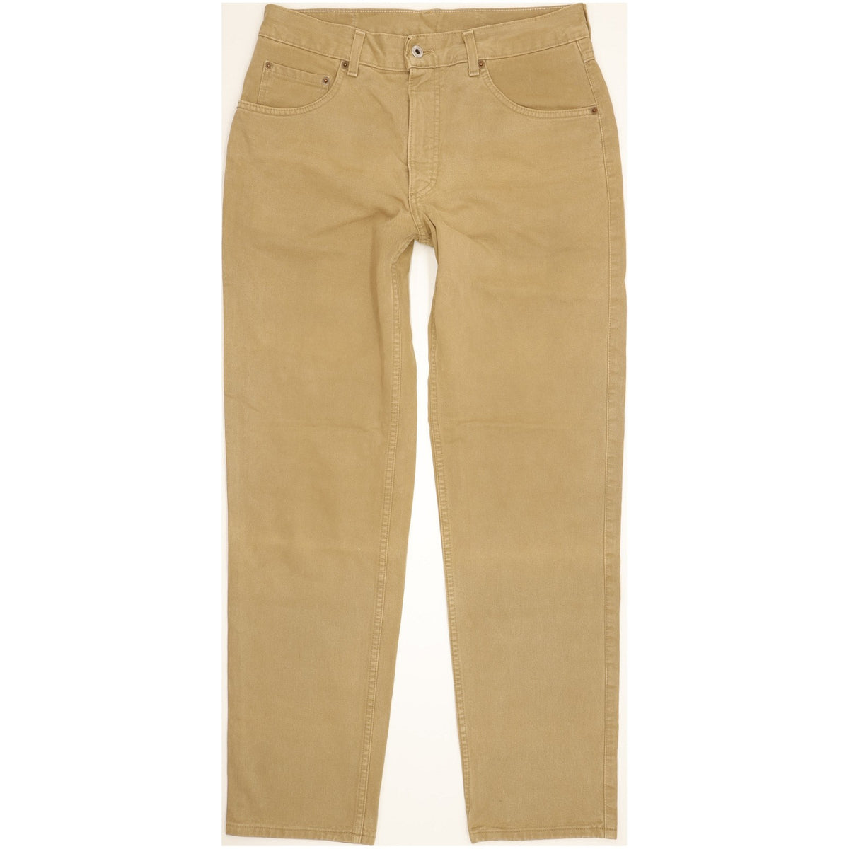 Mustang Men Beige Straight Regular Jeans W34 L32