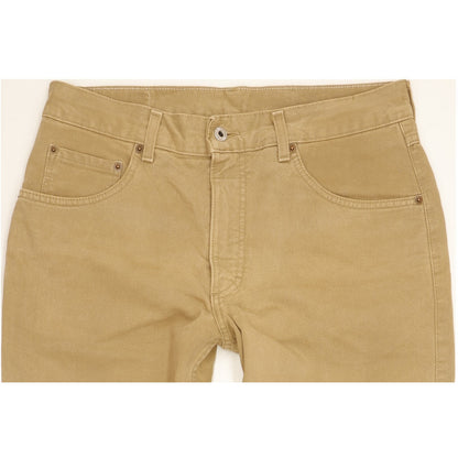 Mustang Men Beige Straight Regular Jeans W34 L32