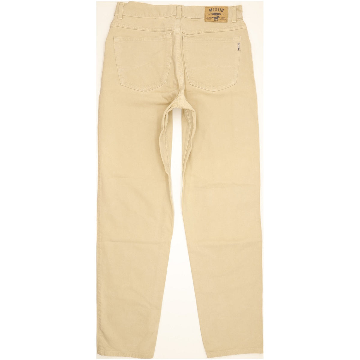 Mustang Men Beige Straight Regular Jeans W34 L34