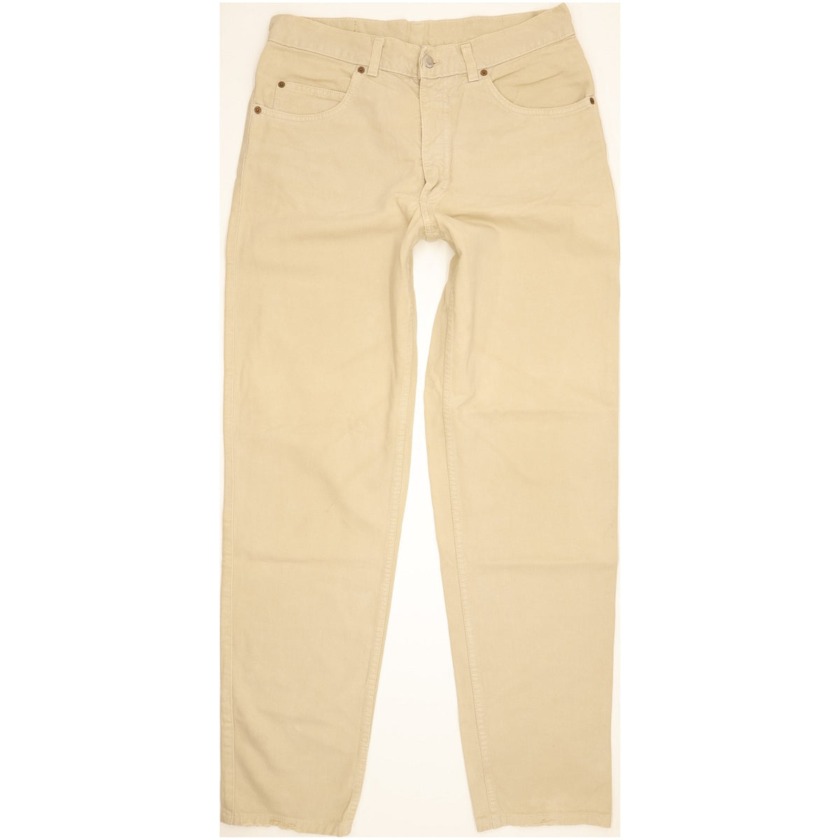 Mustang Men Beige Straight Regular Jeans W34 L34