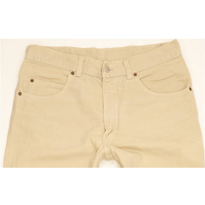 Mustang Men Beige Straight Regular Jeans W34 L34