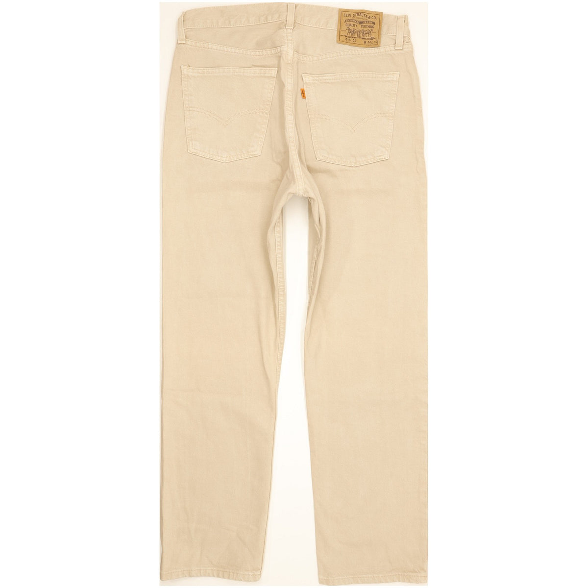 Levi's 615 Men Beige Straight Regular Jeans W35 L29