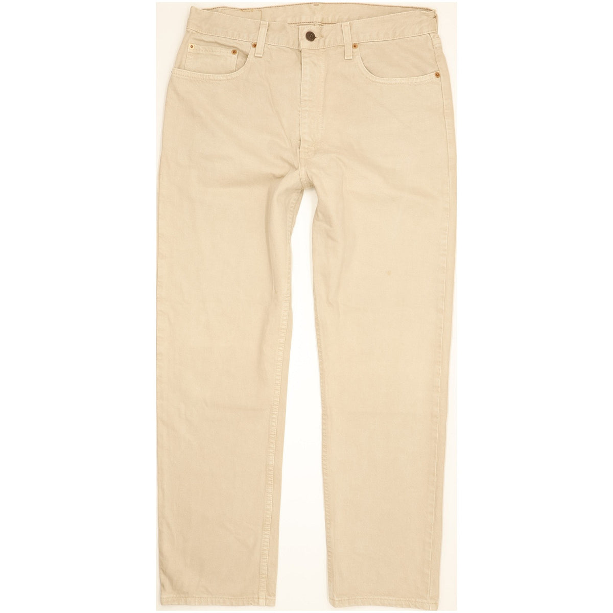 Levi's 615 Men Beige Straight Regular Jeans W35 L29