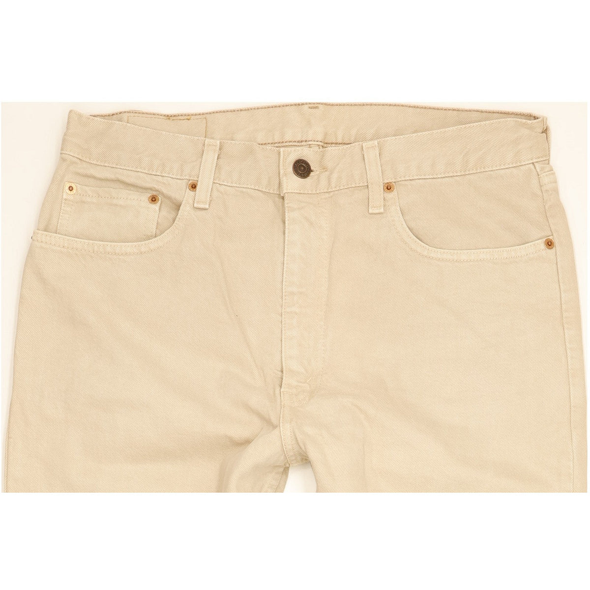 Levi's 615 Men Beige Straight Regular Jeans W35 L29