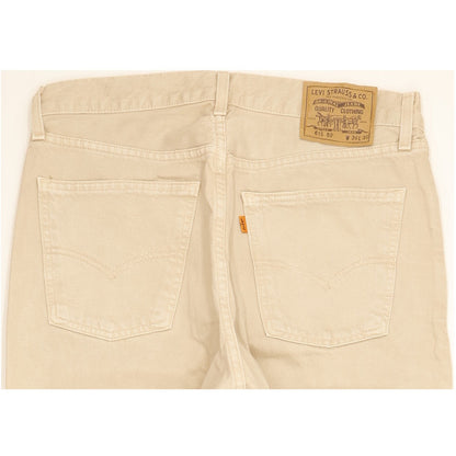 Levi's 615 Men Beige Straight Regular Jeans W35 L29