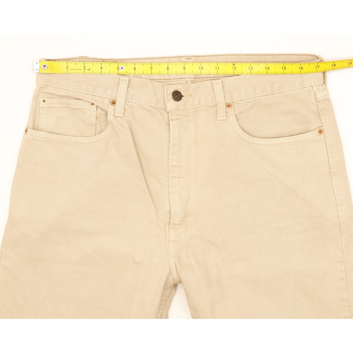 Levi's 615 Men Beige Straight Regular Jeans W35 L29