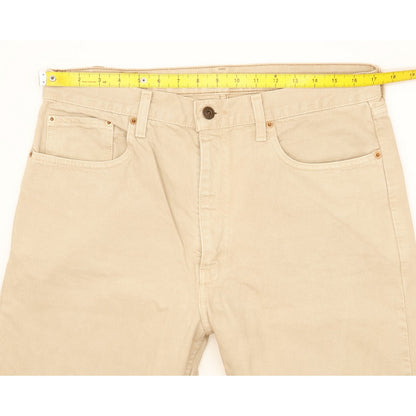 Levi's 615 Men Beige Straight Regular Jeans W35 L29