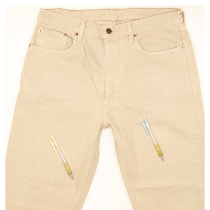 Levi's 615 Men Beige Straight Regular Jeans W35 L29