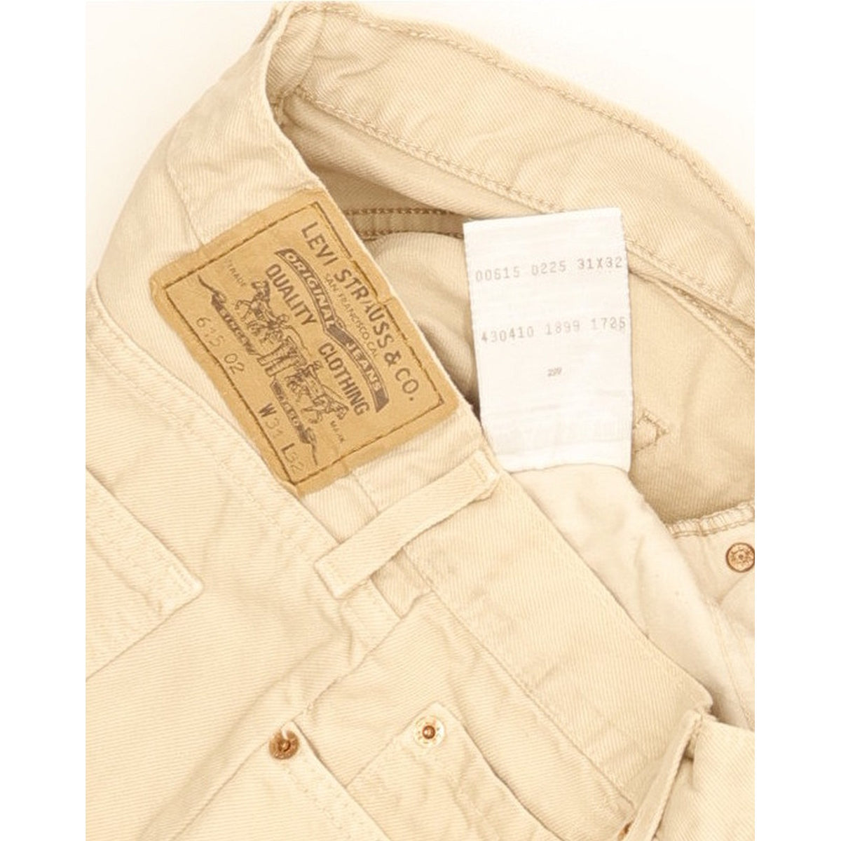Levi's 615 Men Beige Straight Regular Jeans W31 L31