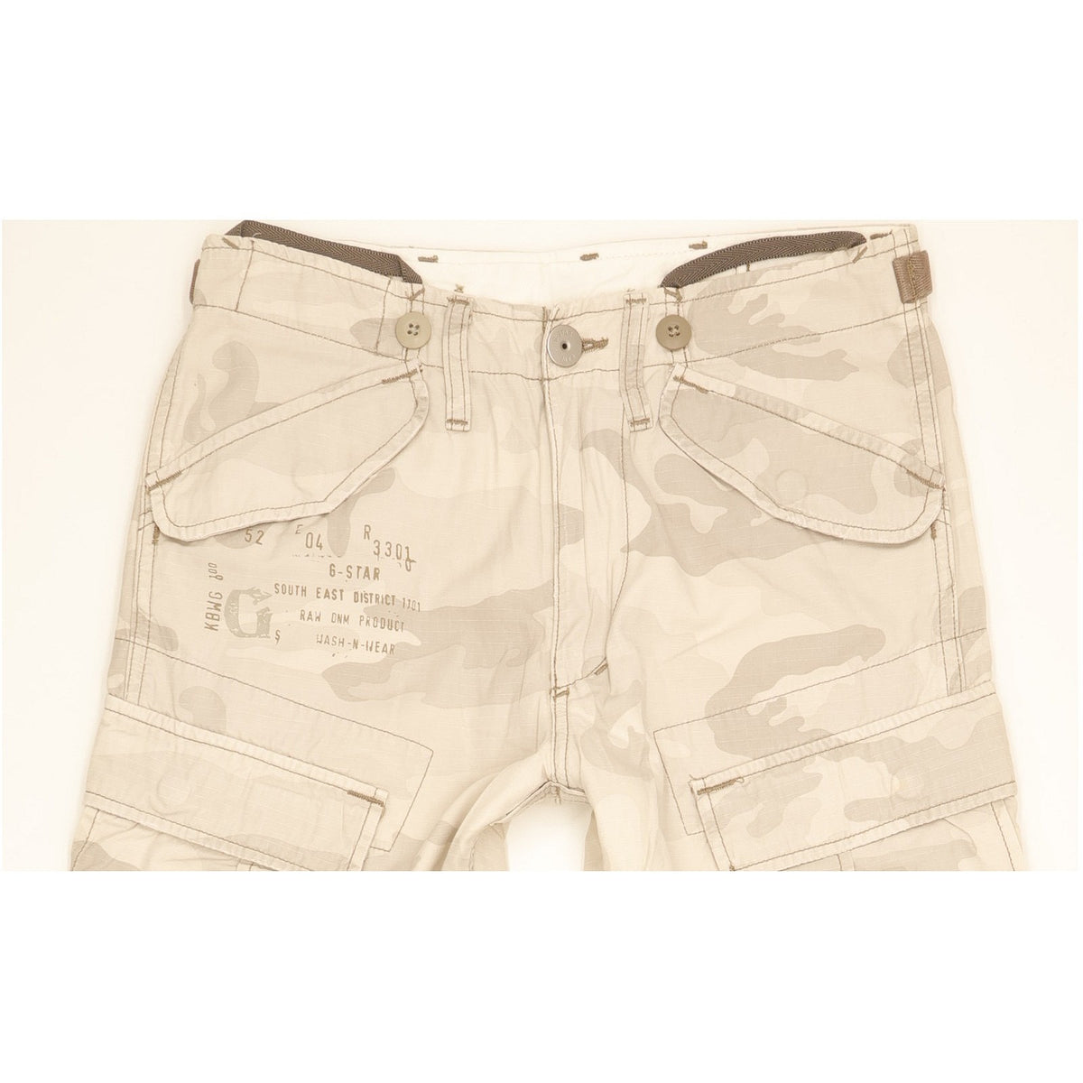 G-Star Men Beige Straight Regular Jeans W30 L28