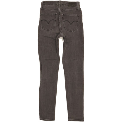 Levi's 721 Women Grey Skinny Slim Stretch Jeans W27 L30